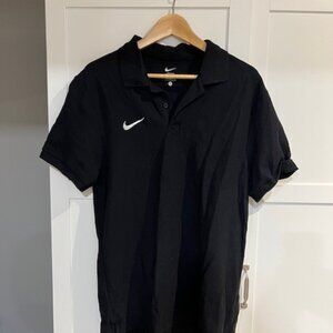 Nike Black Golf Shirt Large